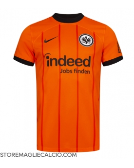 Eintracht Frankfurt Maglia Gara Terza Repliche 2024-25 Maniche Corte